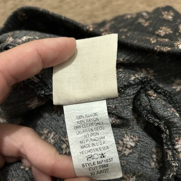 Three Bird Nest The Nest Emberlyn Wide Leg Cinched Pants Size XL Floral - Picture 5 of 7